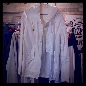 Ax HOT HOT HOT WHITE SPRING HOODIE